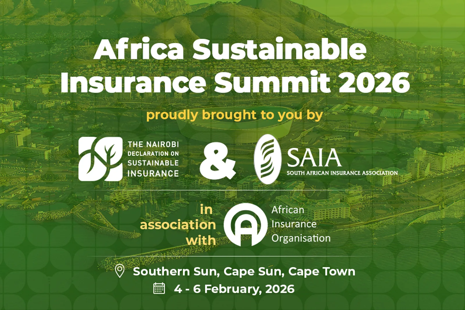 saia event africa sustainable insurance summit 2026